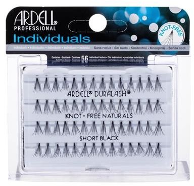 Ardell Individuals Duralash Knot-Free Naturals Short Black Sztuczne rzęsy W 56 szt e074764650504