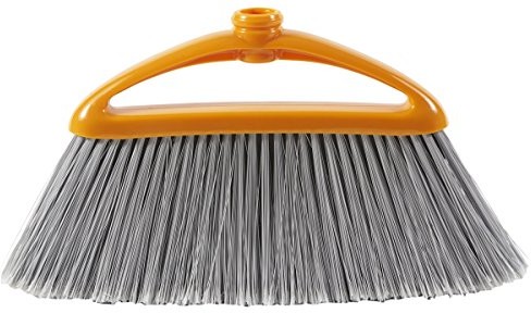 Perfetto Idealnie mim miotła do użytku wewnątrz/na zewnątrz, tworzywo sztuczne, dynia/lodu, 33 x 3.5 x 18.0 cm 0011C