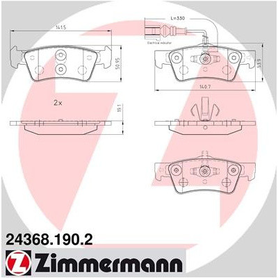 Zimmermann (OTTO GMBH) (OTTO GMBH) 24368.190.2 24368.190.2