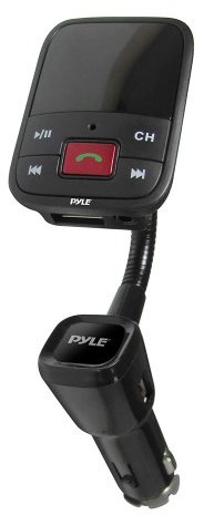 PYLE AUDIO INC Pyle FM Transmitter z portem USB i czytnikiem kart Micro SD do odtwarzaczy MP3/WMA, PBT50 zestawu głośnomówiącego Bluetooth PBT50