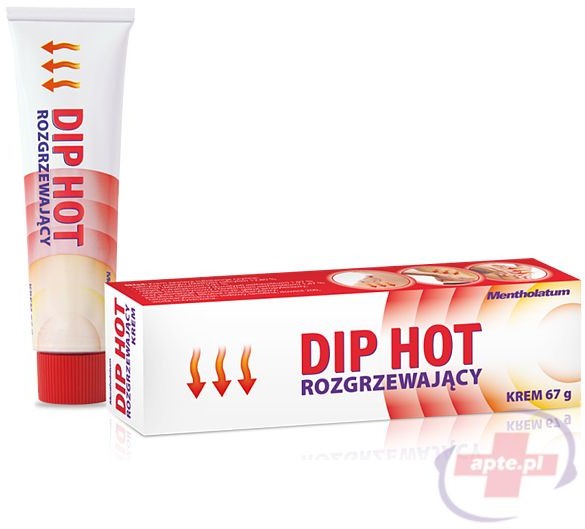 Mentholatum THE Dip Hot Rozgrzewający krem 67g