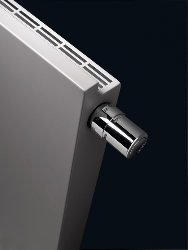 Vasco Niva NH1L1 Pozioma  pojedynczy 82x65 cm podłączenie 0098 biały S600 111930820065000980600-0000