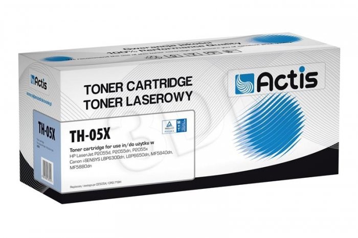 Actis toner HP CE505X LJ P2055 NEW 100% TH-05X TH-05X CRG-719H (TH-05X, CRG-719H)