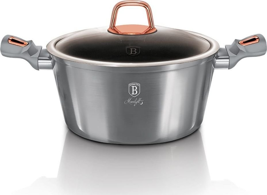 Berlinger Haus GARNEK TYTANOWY 24cm 4.1L MOONLIGHT BH-6012 BH-6012