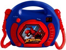 SPIDER MAN ODTWARZACZ CD KARAOKE 2X MIKROFON RCDK100SP