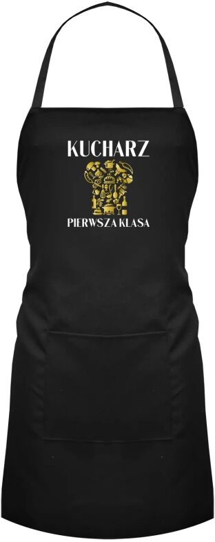 Koszulkowy Kucharz pierwsza klasa - fartuch z nadrukiem 13805