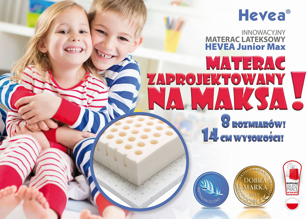 Hevea Junior Max 130x80