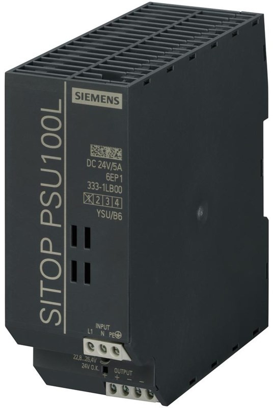 Siemens Sitop psu100l 24 v/5 a 6ep1333-1lb00 6EP1333-1LB00