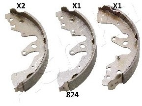 ASHIKA Zestaw szczęk hamulcowych 55-08-824