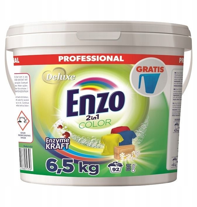 Proszek Deluxe Enzo 2w1 92p/6,5kg Color