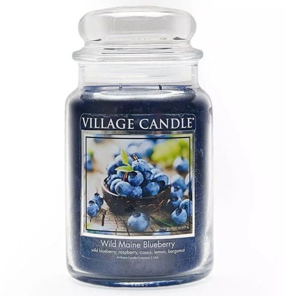 Village Candle Świeca zapachowa w szkle Wild MaineBlue jagoda 602 g