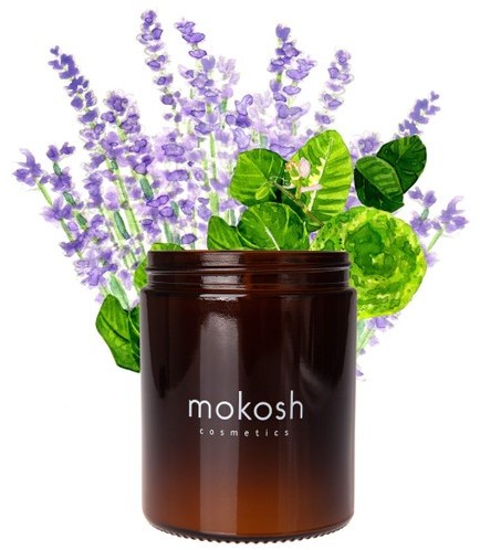 MOKOSH Mokosh, roślinna świeca sojowa, Sielska łąka, 140g MOK000057