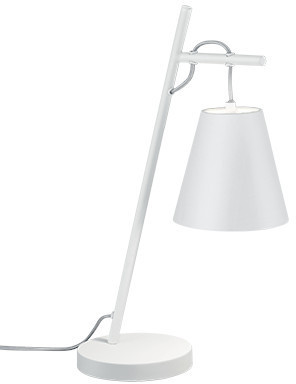 Trio Biurkowa LAMPKA stojąca ANDREUS 507500189 stołowa LAMPA nocna biała 507500189