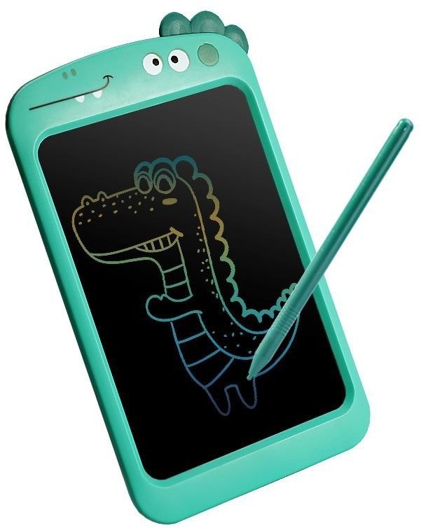 Woopie Lumarko Tablet Graficzny 8.5" Dino Dla Dzieci Do Rysowania Znikopis + Rysik 41212 Lek