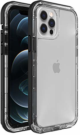 LifeProof Next - odporne na upadki i kurz etui ochronne do Apple iPhone 12/12 Pro, czarne/przezroczyste 77-65426