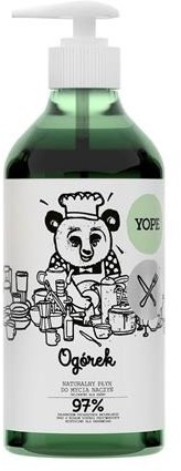 Yope Naturalny płyn do mycia naczyń Ogórek 750ml 52076-uniw