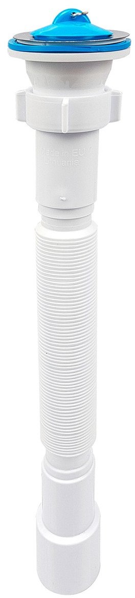 TYCNER Syfon zlewozmywakowy elastyczny, 1 1/2 x 40 mm