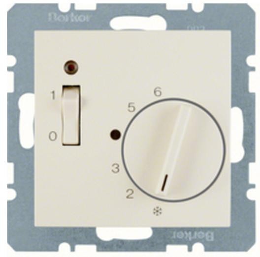 Berker Kwadrat kremowy regulator temperatury [20308982] B_20308982