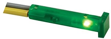 Perel 141068 lampa sygnału LED, 12 V, zielony 141068