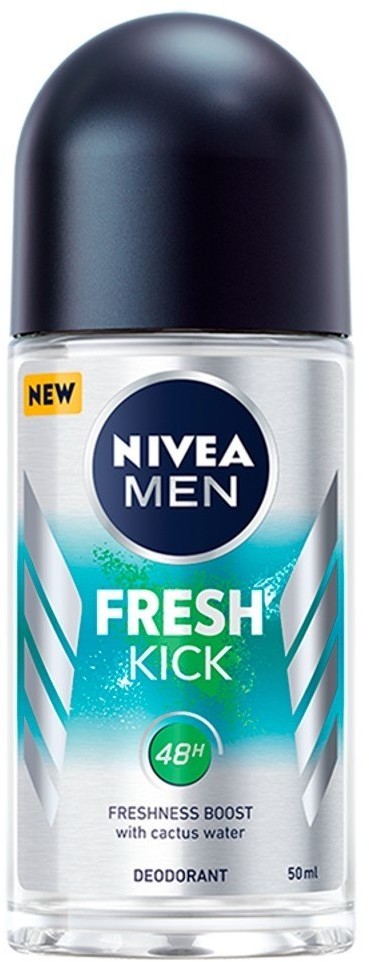 Nivea Men Dezodorant FRESH KICK roll-on męski 50ml 125667