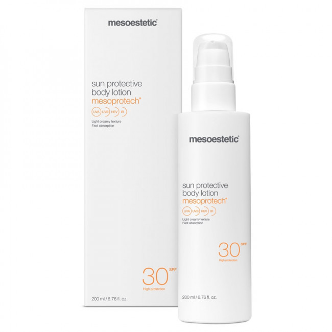 Mesoestetic Przeciwsłoneczna emulsja do ciała SPF30 Mesoestetic Mesoprotech Sun Protective Body Lotion SPF 30