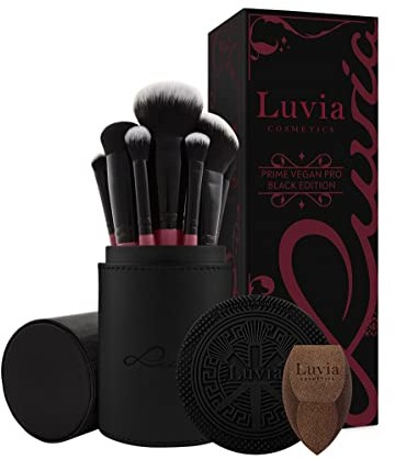 Pędzle do Makijażu Luvia Cosmetics Luvia zestaw upominkowy dla kobiet,
