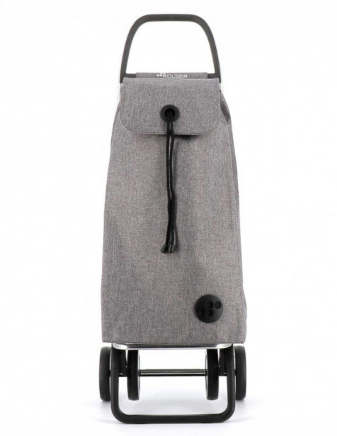 ROLSER Wózek na zakupy 4-kołowy I-MAX TWEED - grey IMX382-1022
