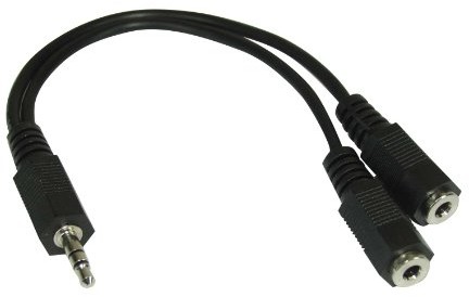InLine Rozgałęźnik Y Mini Jack 3.5mm - 0.2m 99300