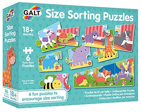 Galt Toys Toys 1005278 Puzzle do sortowania rozmiarów 1005278