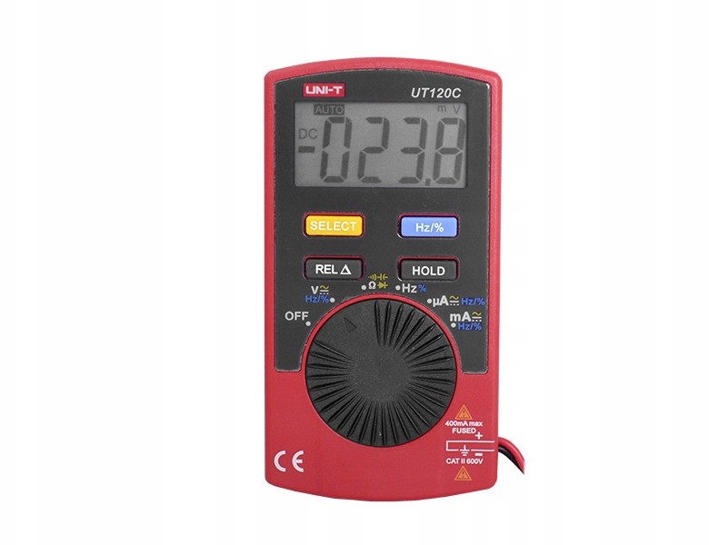 Uni-T Kieszonkowy Miernik uniwersalny UT120C auto
