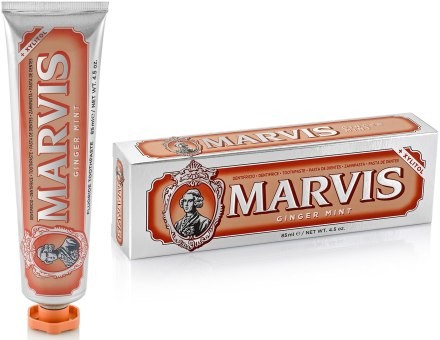 Marvis Pasta do zębów z ksylitolem Imbir i mięta - Ginger Mint + Xylitol Pasta do zębów z ksylitolem Imbir i mięta - Ginger Mint + Xylitol