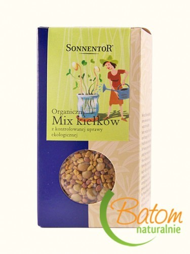 Sonnentor Nasiona na kiełki organiczny mix - 120g - 9004145007833