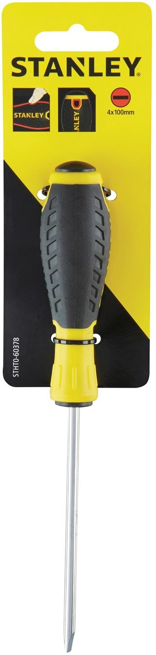 Stanley Wkrętak Essential płaski równległy, 4 mm x 100 mm