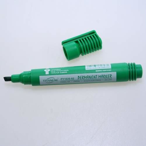 Titanum Marker pemanentny zielony PY1026-02)