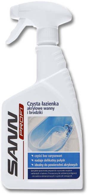 SANN PROFI rodek Czyszczcy Czysta azienka 0,5l Nowy *Or*