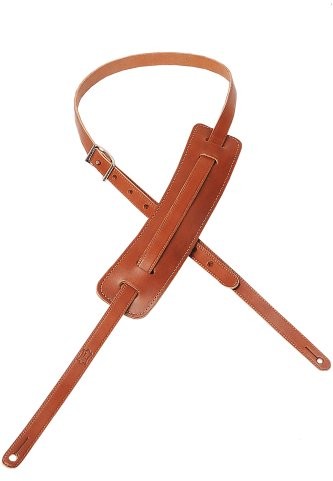 Levy's Levy's M25-BRN klasyczne paski do gitary w stylu lat 50. - brązowe M25-BRN