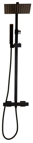 Sea Horse Metal-hurt METAL HURT Zestaw prysznicowy termostat FINN Black NDT-L720B NDT-L720B