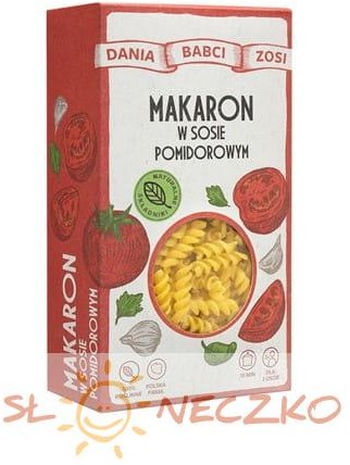 Makaron w kremowym sosie pomidorowym 180 g Dania Babci Zosi M01-FEF4-665A1