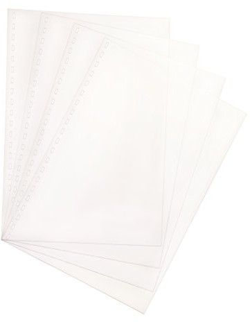 Unbekannt PAVO kasetka na vorgest anzt okładki-przezroczystej folii A4, zestaw folii PCW, 0.20 MM, 100 szt., przezroczysty 8008209