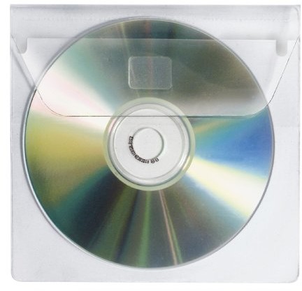 VELOFLEX Veloflex 2259000 CD-pokrowce do starszych artykuł wysyłany na 1 CD, samoprzylepna, opakowanie  sztuk 2259000
