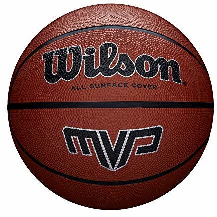 WILSON MVP Series piłka do koszykówki, brązowy, 38