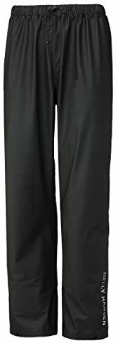 Helly-Hansen Helly Hansen Workwear Spodnie robocze przeciwdeszczowe 100% wodoodporne, czarne (990), rozmiar XL 70480_990-XL