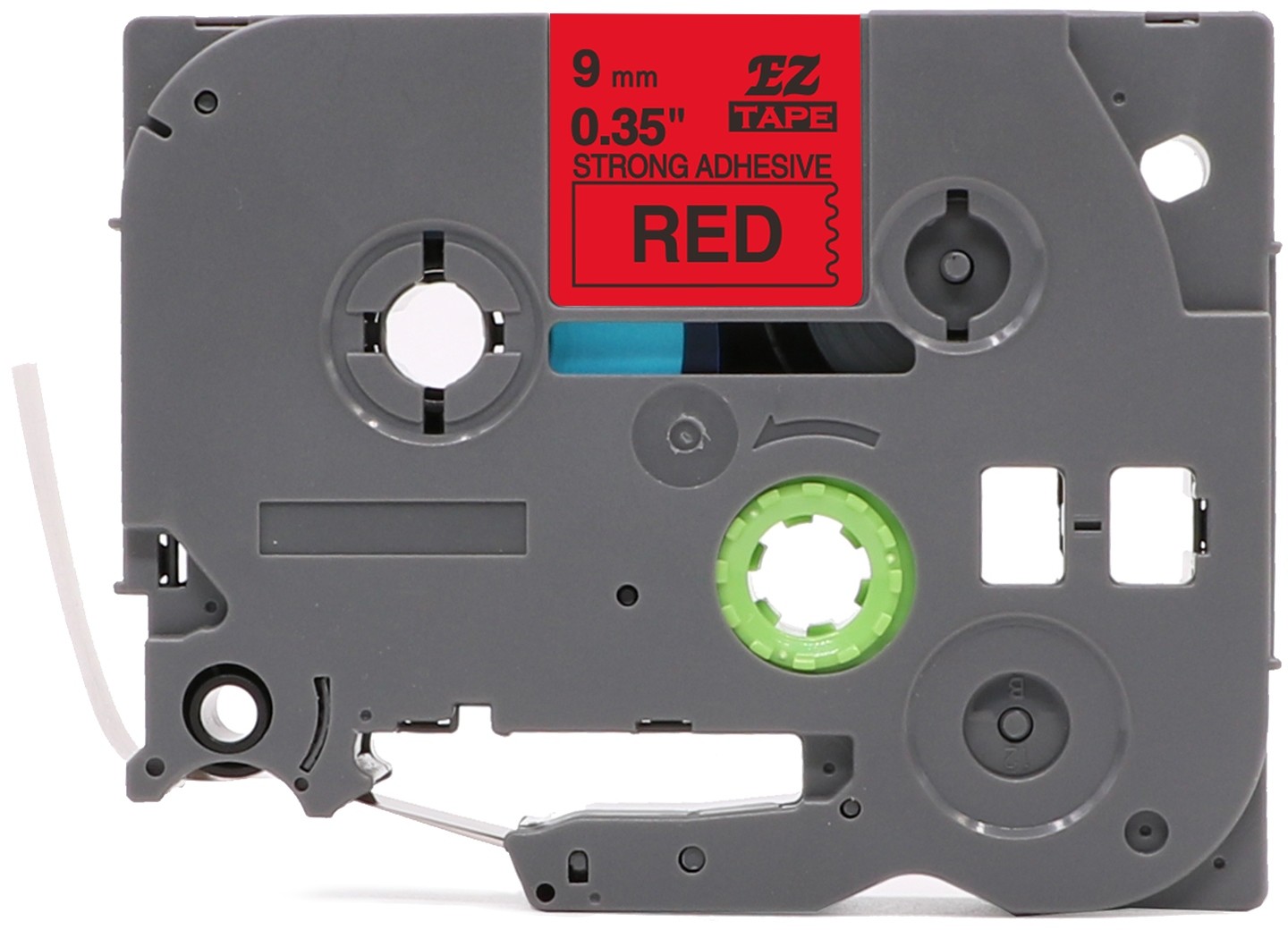 Brother Taśma Do TZe-S421 9MM Czerwona Mocny Klej