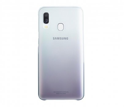 Samsung Etui Gradation Cover do Galaxy A40 Czarny EF-AA405CBEGWW
