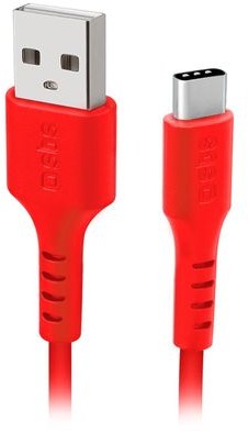 SBS SBS USB USB-C 1.5M CZERWONY USB 2.0 |