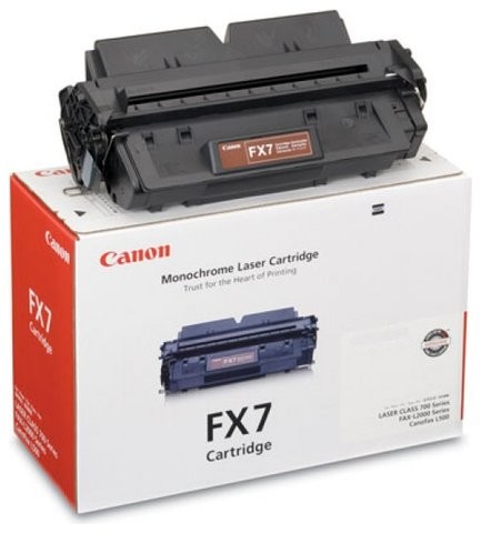 Canon Wyprzedaż Oryginał Toner FX7 7621A002BA do faksów Fax L2000L L2000iP | 4 500 str | czarny black 7621A001AA_2_wyp