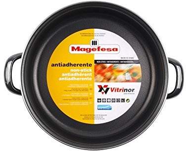 Megafesa megafesa Glass  forma do ciasta, średnica 28 cm, w kolorze czarnym szkło 1107186