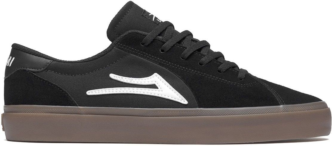 LAKAI obuwie męskie LAKAI FLACO II Black/Gum Suede