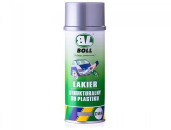 BOLL Lakier strukturalny do plastiku spray 400ml szary WA14-8540