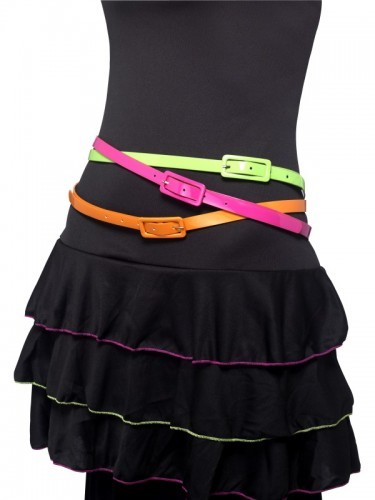 Smiffys Paski neon lata 80-te 22876